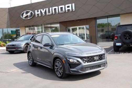 Gray 2023 Hyundai KONA N Line