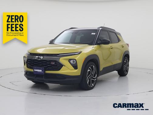 Yellow 2025 Chevrolet Trailblazer RS