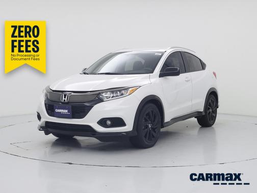 White 2022 Honda HR-V Sport