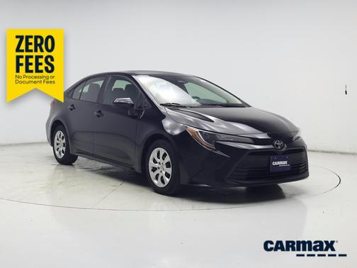 Black 2025 Toyota Corolla LE