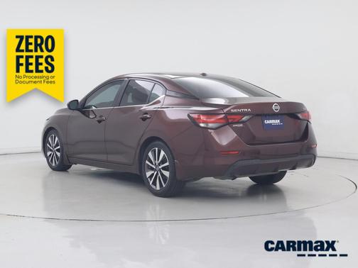 Burgundy 2020 Nissan Sentra SV