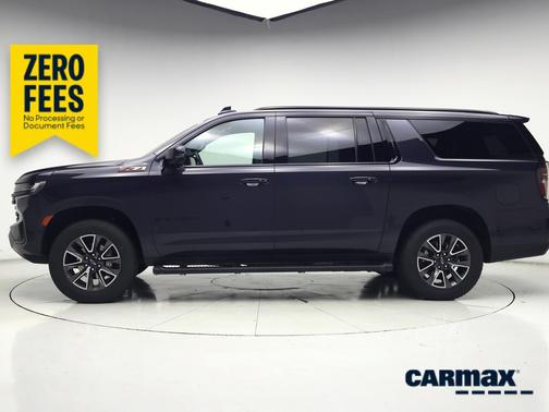 Blue 2024 Chevrolet Suburban Z71