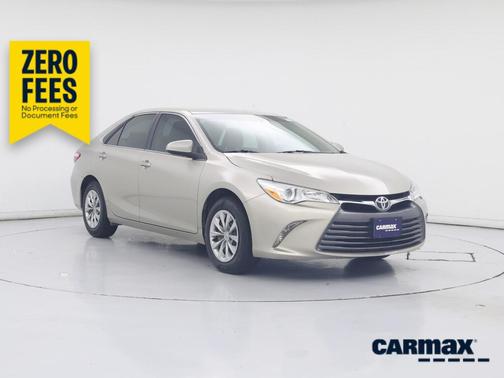 Gold 2017 Toyota Camry LE
