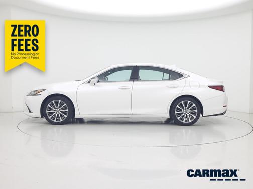 White 2019 Lexus ES 350