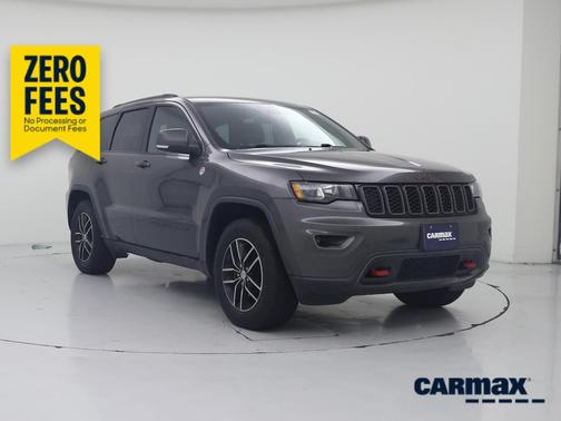 Gray 2017 Jeep Grand Cherokee Trailhawk