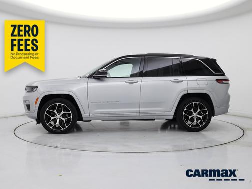 Silver 2023 Jeep Grand Cherokee Summit Reserve