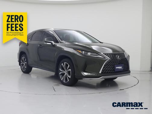 Green 2022 Lexus RX 350