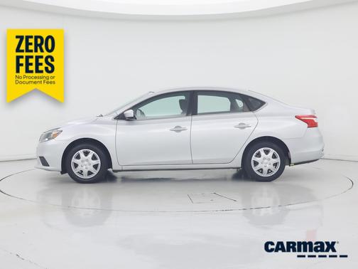 Silver 2017 Nissan Sentra SV