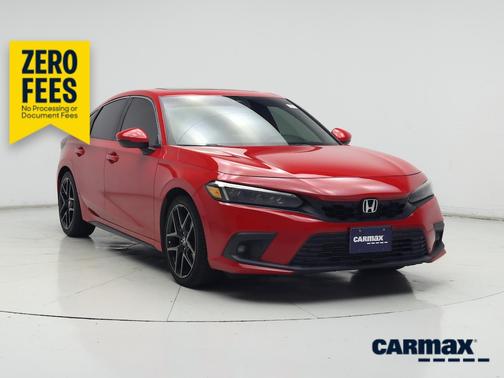 Red 2022 Honda Civic Sport Touring
