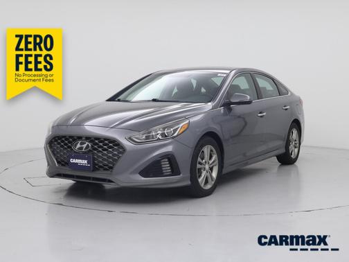 Gray 2019 Hyundai SONATA SEL