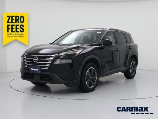 Black 2025 Nissan Rogue SV