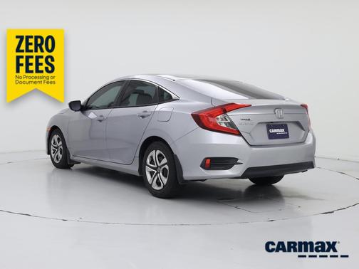 Silver 2018 Honda Civic LX