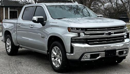 Silver Ice Metallic 2019 Chevrolet Silverado 1500 LTZ Truck