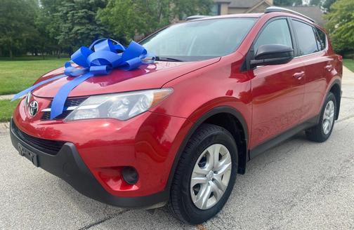 Barcelona Red Metallic 2014 Toyota RAV4 LE