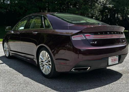 Burgundy 2013 Lincoln MKZ Base