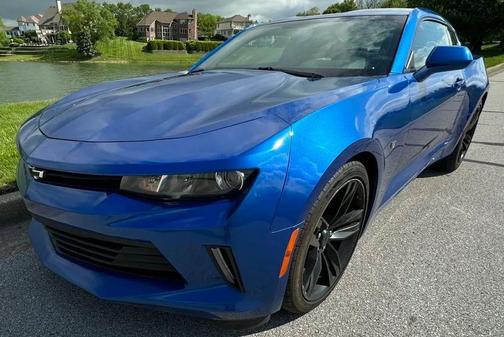 Blue 2017 Chevrolet Camaro 1LT