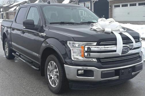 Agate Black Metallic 2019 Ford F-150 Lariat Truck
