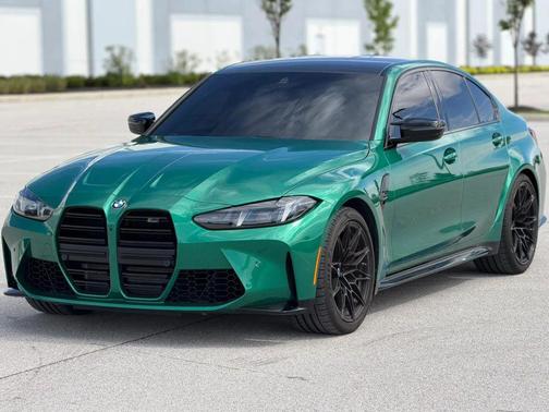 Isle of Man Green Metallic 2026 BMW M3 Competition xDrive