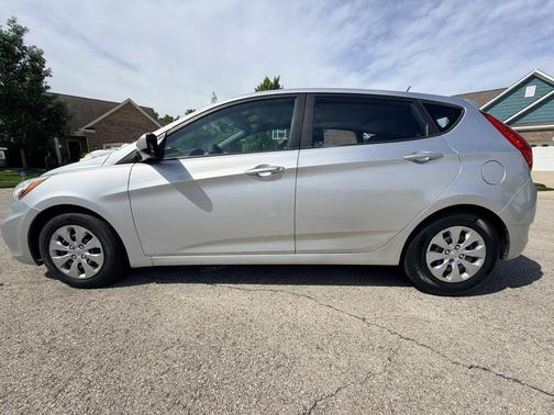 Ironman Silver Metallic 2017 Hyundai Accent SE