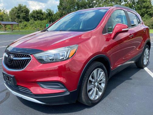 Winterberry Red Metallic 2017 Buick Encore Preferred