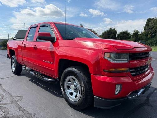 Red 2016 Chevrolet Silverado 1500 2LT