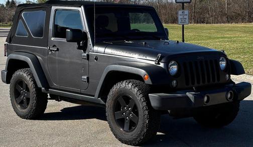 Granite Crystal Metallic Clearcoat 2017 Jeep Wrangler Big Bear