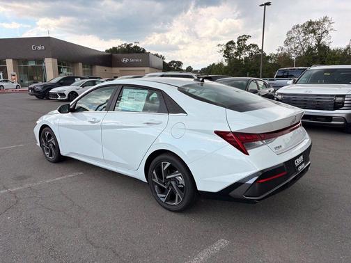 White 2026 Hyundai ELANTRA Limited