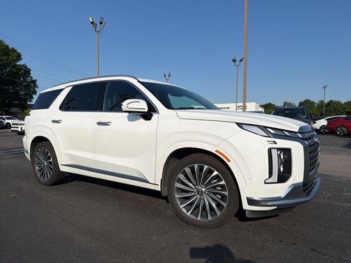 Hyper White 2023 Hyundai PALISADE Calligraphy