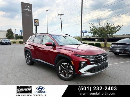 Red 2025 Hyundai TUCSON SEL