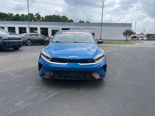 Sporty Blue 2023 Kia Forte GT