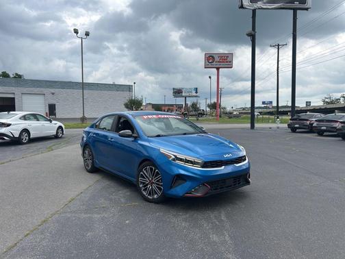 Sporty Blue 2023 Kia Forte GT