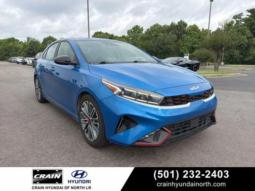 Sporty Blue 2023 Kia Forte GT