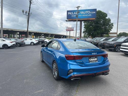 Sporty Blue 2023 Kia Forte GT