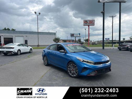 Sporty Blue 2023 Kia Forte GT