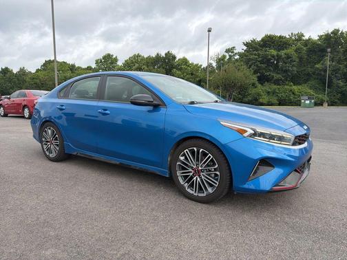 Sporty Blue 2023 Kia Forte GT