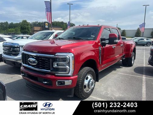 RAPID RED 2023 Ford F-350 Limited