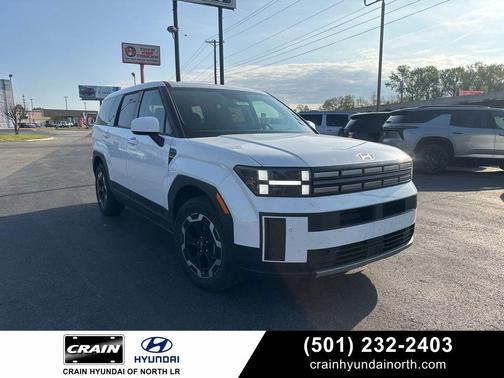 Serenity White 2026 Hyundai SANTA FE SE