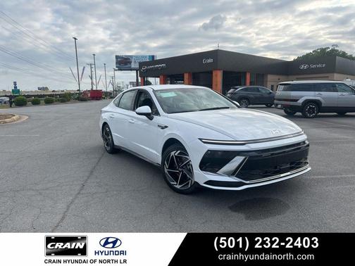 Serenity White 2026 Hyundai SONATA SEL