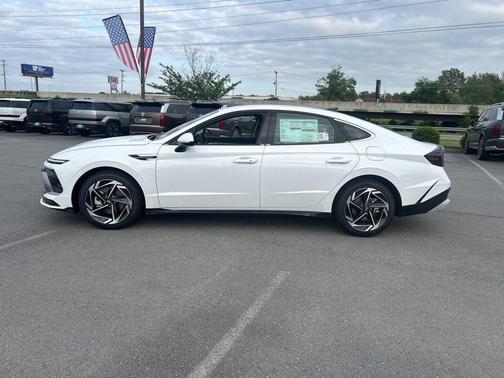 Serenity White 2026 Hyundai SONATA SEL