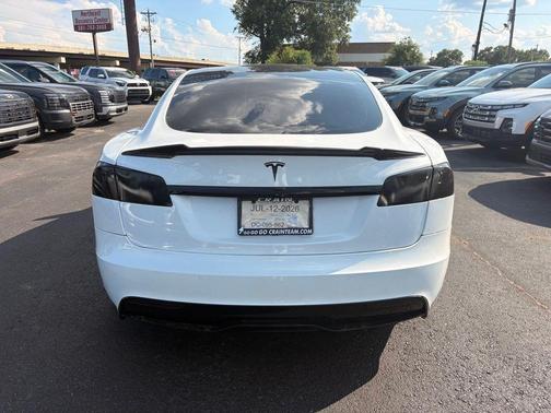 Pearl White Multi 2023 Tesla Model S Standard Range