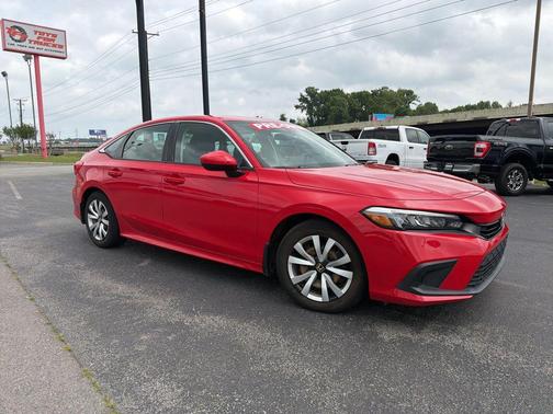 Aegean Blue Metallic 2022 Honda Civic LX