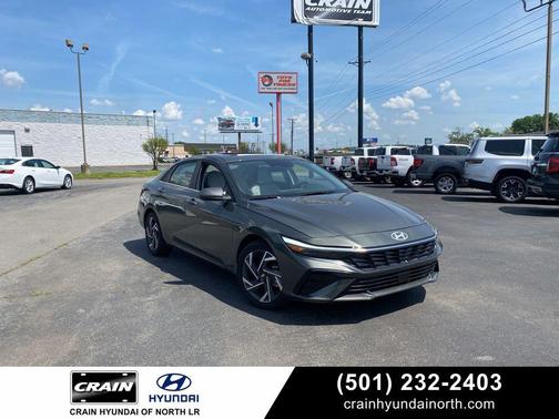 Amazon Gray 2025 Hyundai ELANTRA Limited