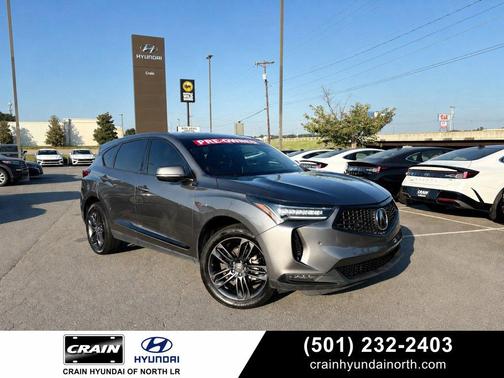 Lunar Silver Metallic 2022 Acura RDX A-Spec