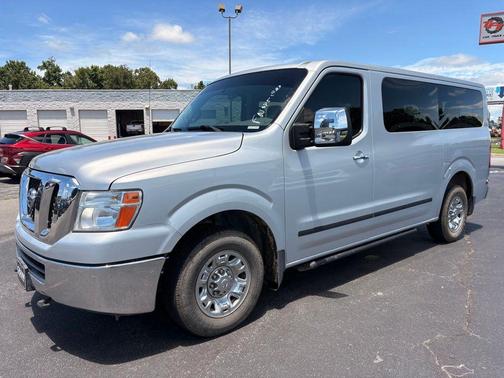 Brilliant Silver Metallic 2015 Nissan NV Passenger NV3500 HD S V8