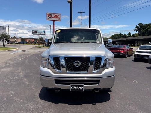 Brilliant Silver Metallic 2015 Nissan NV Passenger NV3500 HD S V8