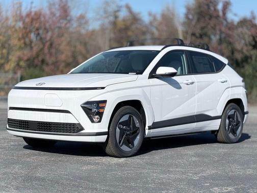 Atlas White 2025 Hyundai KONA EV SEL