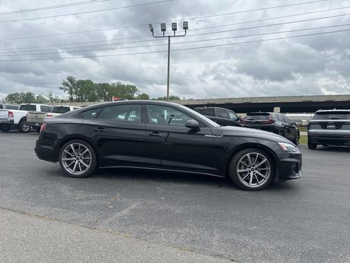 Brilliant Black 2025 Audi A5 Sportback 45 S Line Premium