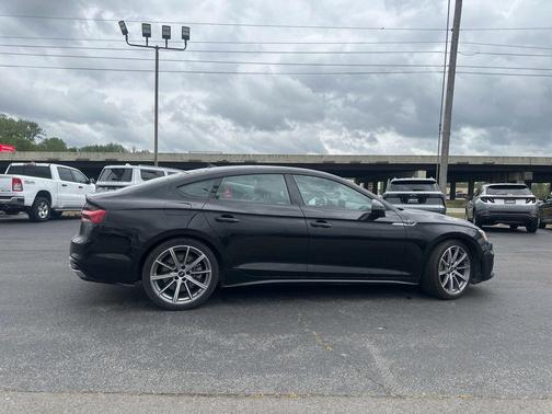Brilliant Black 2025 Audi A5 Sportback 45 S Line Premium
