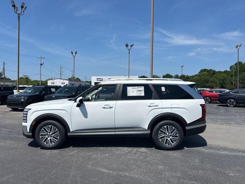 Creamy White Pearl 2026 Hyundai Palisade Hybrid SEL 7P