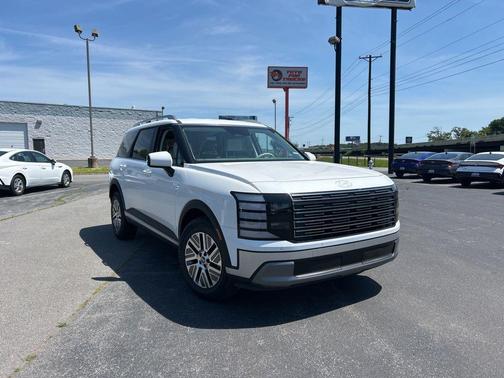 Creamy White Pearl 2026 Hyundai Palisade Hybrid SEL 7P